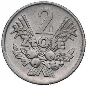 PRL, 2 Zloty 1970 Berry