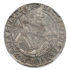 Sigismund III, 18 groschen 1623, Bromberg - PRV M NGC MS62