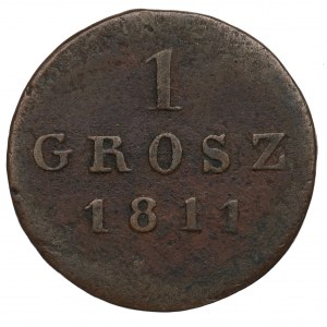 Herzogtum Warschau, 1 Groschen 1811