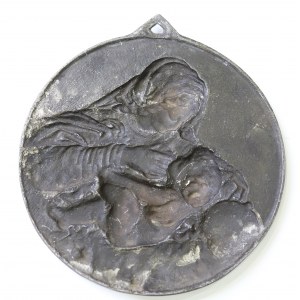 Polska(?), Medalion Matka Boska