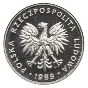 People's Republic of Poland, 10 zloty 1989 - Sample Nickel