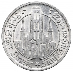 Svobodné město Gdaňsk, 5 guldenů 1923