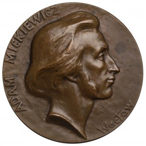 Poland, Medal Adam Mickiewicz 1898 - Waclaw
