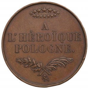 France, Heroic Poland Medal 1831