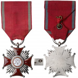 II RP, Stříbrný kříž za zásluhy - Knedlerovo stříbro RARE