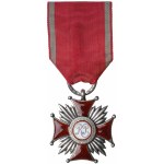 II RP, Srebrny Krzyż Zasługi - Knedler srebro RZADKOŚĆ