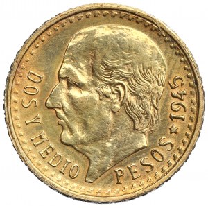 Mexico, 2,5 pesos 1945
