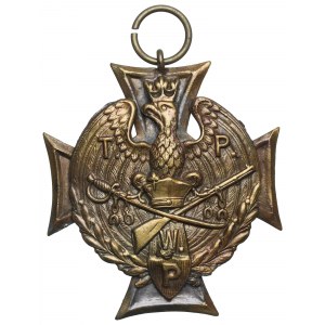 II RP, Odznaka Powstańcowi Broni Wdzięczna Wielkopolska ZTPiW ZZ RP - wysoki numer