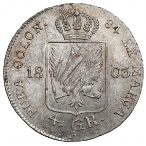 Germany, Preussen, 4 groschen 1803