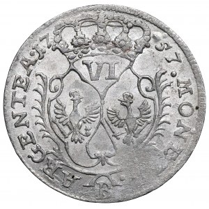 Německo, Prusko, šestipence 1757 B