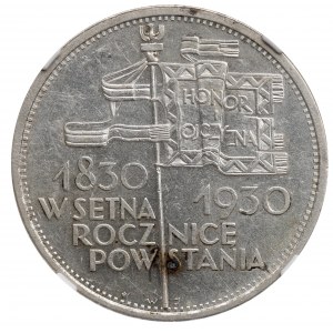 II Republic of Poland, 5 zloty 1930 - NGC MS60