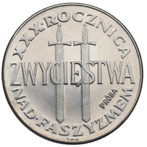 Poľská ľudová republika, 200 zlotých 1975 XXX. výročie víťazstva - vzor niklu