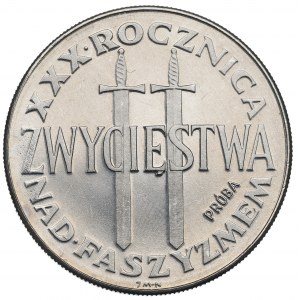 Polská lidová republika, 200 zlotých 1975 XXX. výročí vítězství - ukázkový nikl