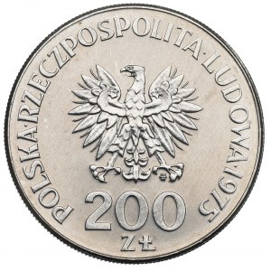 Polská lidová republika, 200 zlotých 1975 XXX. výročí vítězství - ukázkový nikl