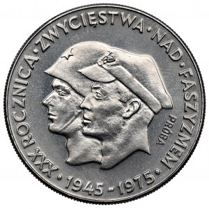 Poľská ľudová republika, 200 zlotých 1975 XXX. výročie víťazstva - vzor niklu