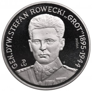 III RP, 200.000 złotych 1990 Gen. Stefan Rowecki - GROT Próba Nikiel