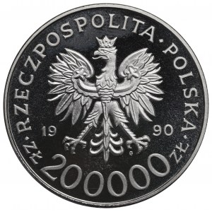III RP, 200.000 złotych 1990 Gen. Stefan Rowecki - GROT Próba Nikiel
