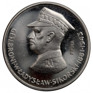 PRL, 100 zl. 1981 - Sikorski Sample Nickel