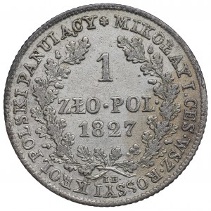 Königreich Polen, Nikolaus I., 1 Zloty 1827 IB