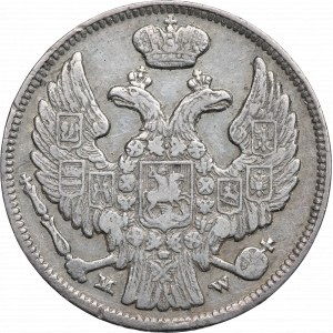 Russia, Nicholas I, 15 kopecks=1 zloty 1838