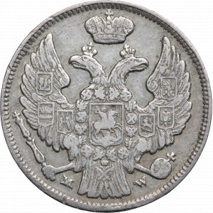 Russische Teilung, Nikolaus I., 15 Kopeken=1 Zloty 1838