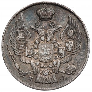 Russia, Nicholas I, 20 kopecks=40 groschen 1845