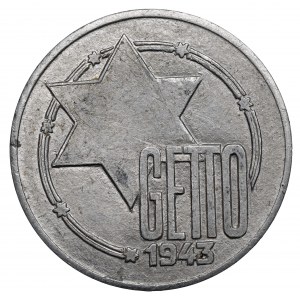Lodžské ghetto, 10 značek 1943 Al