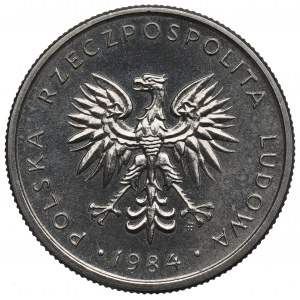 Volksrepublik Polen, 10 Zloty 1984 - vernickelt