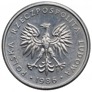 People's Republic of Poland, 2 zloty 1986 - Nickel sample
