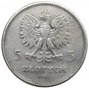 II RP, 5 zlotých 1931 Nike - RARE