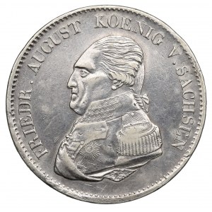 Saxony, Friedrich August III, thaler 1823