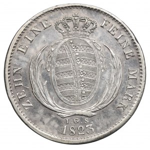 Saxony, Friedrich August III, thaler 1823