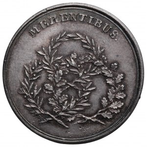 Stanislaw August Poniatowski, Award Medal 1766 Merentibus
