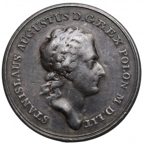 Stanisław August Poniatowski, Medal nagrodowy 1766 Merentibus