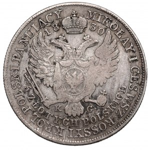 Kingdom of Poland, Nicholas I, 5 zloty 1830