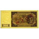 PRL, 500 złotych 1948 CC - WZÓR - PMG 67 EPQ