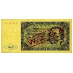 PRL, 20 zloty 1948 KE - MODEL - PMG 66 EPQ