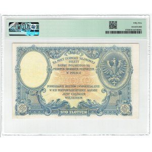 II RP, 100 złotych 1919 S.B. PMG 55
