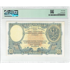 II RP, 100 złotych 1919 S.B. PMG 58
