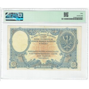 II RP, 100 złotych 1919 S.C. PMG 50