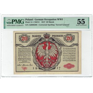 GG, 20 mkp 1916 - General - PMG 55