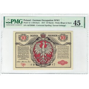 GG, 10 mkp 1916 Obecné jízdenky - PMG 45