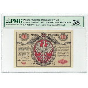 GG, 10 mkp 1916 General tickets - PMG 58