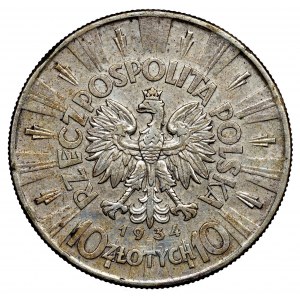 II Republic of Poland, 10 zloty 1934 Pilsudski