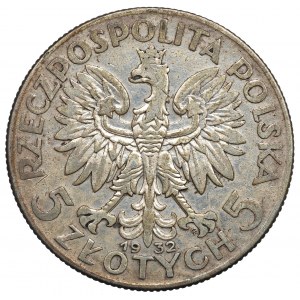 II Republic of Poland, 5 zloty 1932 Polonia