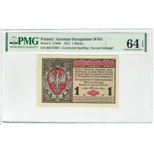 GG, 1 mkp 1916 B General - PMG 64 EPQ