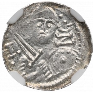 Vladislaus II, Denarius, Cracow