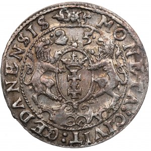 Sigismund III, 18 groschen 1625, Danzig - NGC MS65