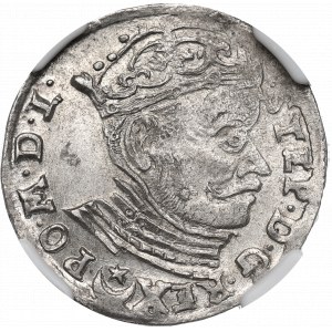 Stefan Batory, Trojak 1583, Vilnius, Leliwa pod bustou - MENTIONING