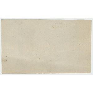 Lednové povstání, dočasný dluhopis 500 zl. 1863 - s jednou známkou